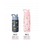 Summit Kids Water Bottle with Straw Lid